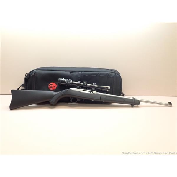 .22 Long Ruger / Sturm, & Co. 10/22 Takedown .22LR 18.5"bbl SS Rifle w/Bag 22744 18 inch " barrel