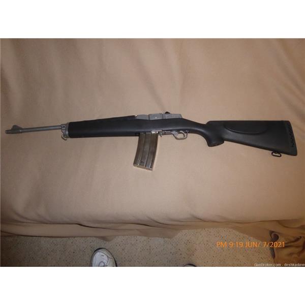.223 Rem. Mini-14 Ruger / Sturm, & Co. Stainless Steel Mini 14 18 inch " barrel