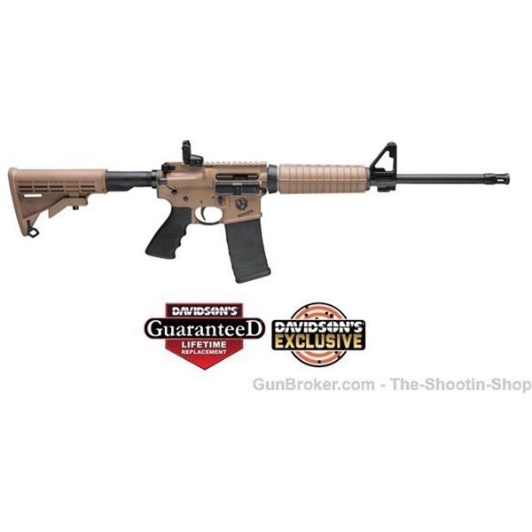 5.56mm NATO AR-556 Ruger Model AR556 AR15 Rifle 5.56MM AR 556 30RD Magpul MBUS 08503 FDE TAN 736676085033 16 inch " barrel