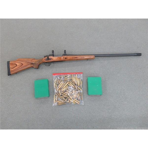 .300 Rem. Ultra Mag. Remington 700 VLS 300 RUM 26in Laminated w/ dies & brass No Res .01 26 inch " barrel