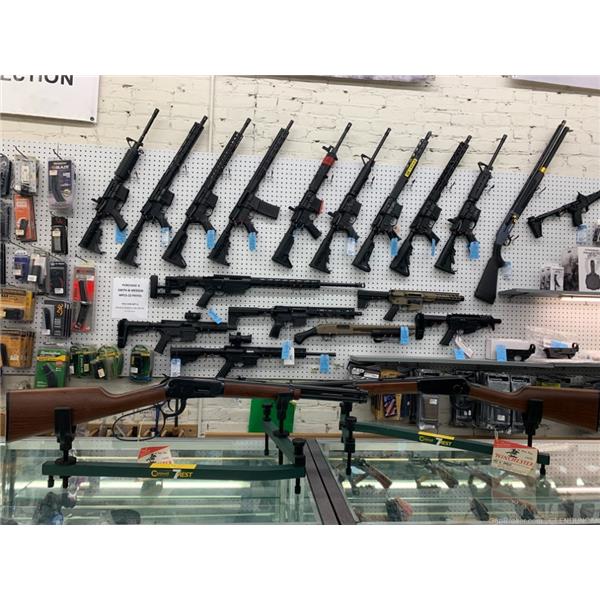 .44 Rem Magnum CONSECUTIVE WINCHESTER MODEL 94 44 MAG 100TH ANNIVERSARY SADDLE RING RIFLES