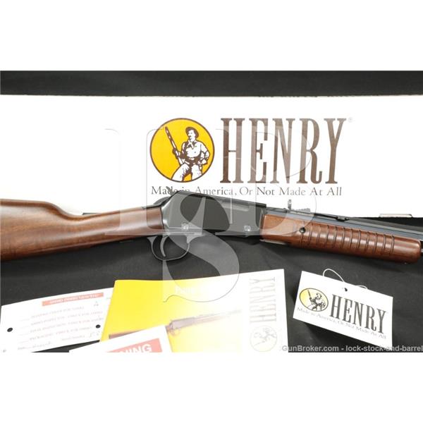 .22 WMR Henry Repeating Arms H003TM Winchester Magnum Octagonal Pump Action Rifle, MFD 2017