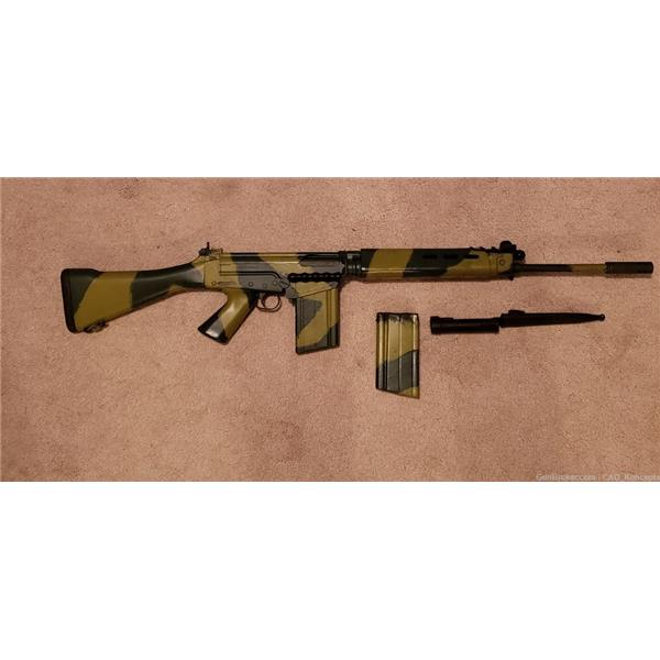 Other Model 7.62mm NATO (7.62x51) Rhodesian FN FAL rifle no reserve 21 inch " barrel