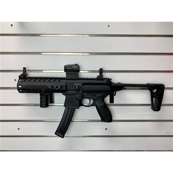9mm Luger MPX SBR SIG SAUER GEN 2 Factory 4.5" 9MM 30rd NFA .01 Start No Reserve!