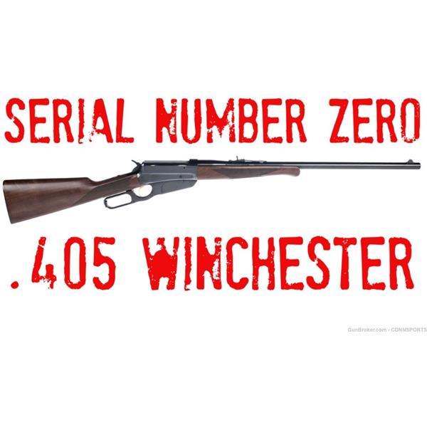 .405 Win. Winchester 1895 "Big Medicine" 24" Win SERIAL 000 NEW IN BOX WIN534070154C 24 inch " barrel