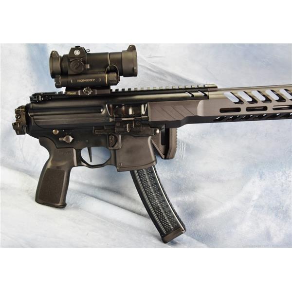 9mm Luger Sig Sauer MPX PCC Rifle w/ folding stock 16" brl Romeo7 Red Dot LNIB NR 798681596201 V212107 16 inch " barrel RMPX-16B-9