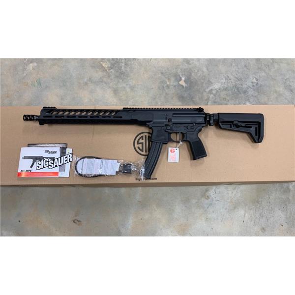 9mm Luger MPX Carbine Sig Sauer Competition 16” 30+1 RMPX-16B-9 .01 Start No Res!