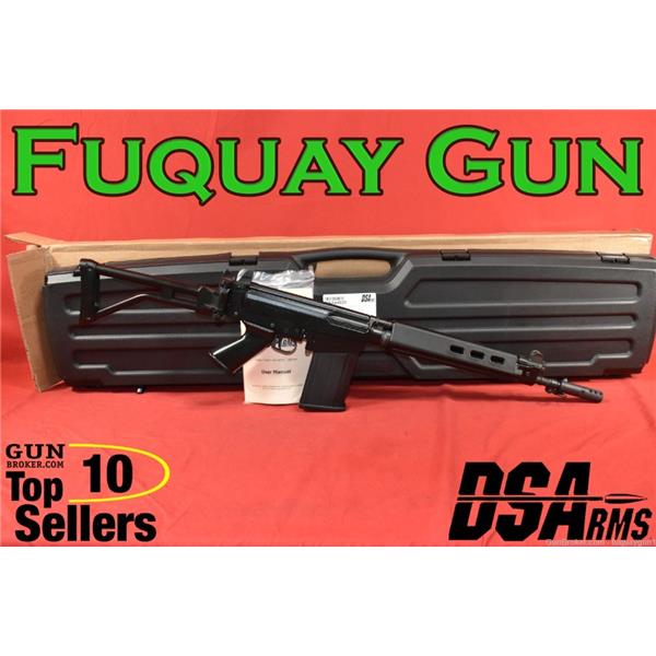 7.62mm NATO (7.62x51) SA58 CARBINE DSA Arms DSA�Arms FAL Jungle Warrior 7.62 NATO�16" BBL 20+1 Metric SA5818-PJW-A V225016 16 inch " barrel SKU: SA5816C-PJW-A