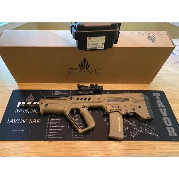 5.56 NATO/.223 Rem. IWI - Israel Weapon Industries Tavor Sar 16 with trigger pack inch " barrel
