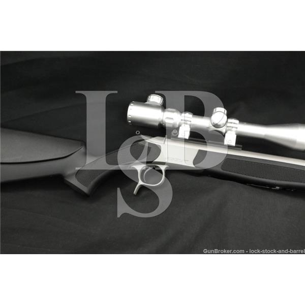 .45-70 Govt. Connecticut Valley Arms / CVA Scout Govt Stainless Scope Top-Break Single-Shot Rifle, MFD 2019