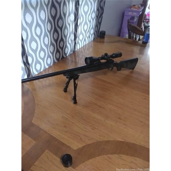 .204 Ruger Very nice savage model 12 heavy barrel 204 ruger with hawke 3.5×10×50 scope 26 inch "