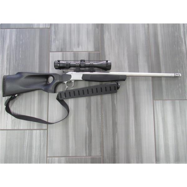 Connecticut Valley Arms / CVA Scout Single shot rifle .450 Bushmaster w/ scope, sling, and case G-21633-1 25 inch " barrel