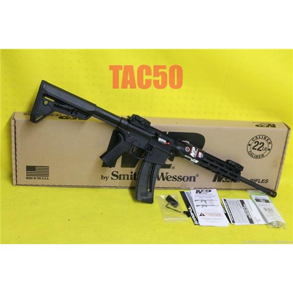 .22 LR Smith & Wesson / S&W M&P15-22 SPORT MOE SL MATTE BLACK 22LR MP15 22 AR15 M4 25R MAG