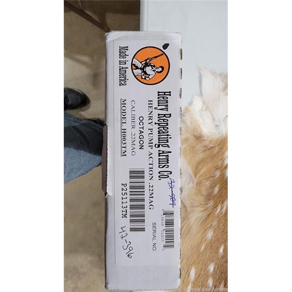 Other Model .22 WMR Henry Repeating arms, 22mag, pump action H003TM