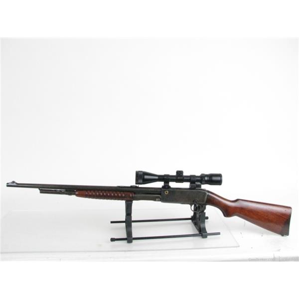 .35 Rem Remington Model 14 35 22" Pump Action with 3-9x40 Scope NO RESERVE Simmons 1343-14 22 inch " barrel