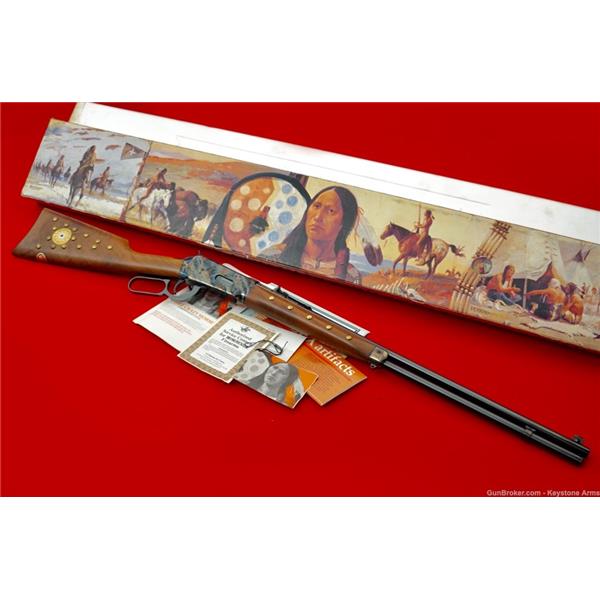 .38-55 Win. Ultra Rare Chief Crazy Horse Winchester 1894 NIB Collector Consignment
