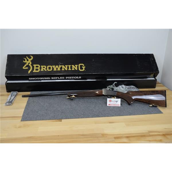 Browning 1885 Low Wall .22 Hornet NIB Unfired Rare 24" 1996 No Res 25 inch " barrel