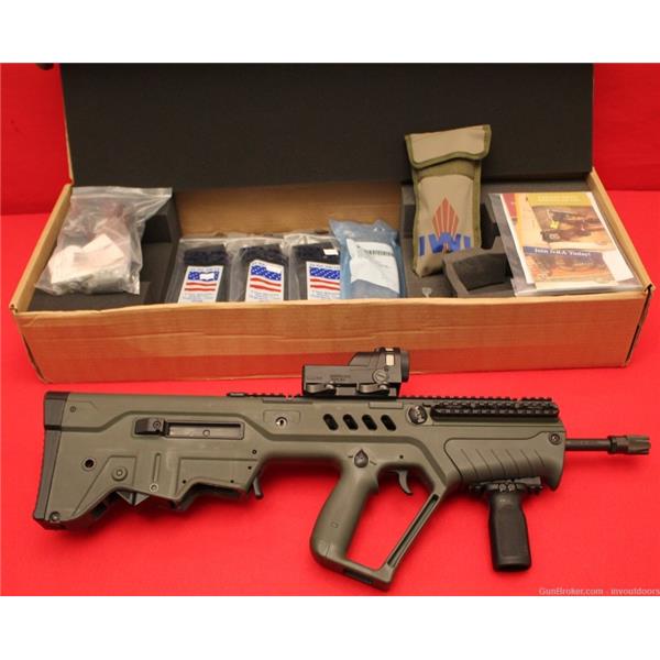 5.56mm NATO (.223 Rem.) IWI - Israel Weapon Industries LNIB Tavor SAR G16 5.56/223 ODG Bullpup 16" barrel, No Reserve! 16 inch " barrel