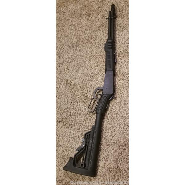 .30-30 Nice Mossberg 464 SPX Tactical in 30-30 fiber optic sights, threaded barrel 015813410267 16 inch "