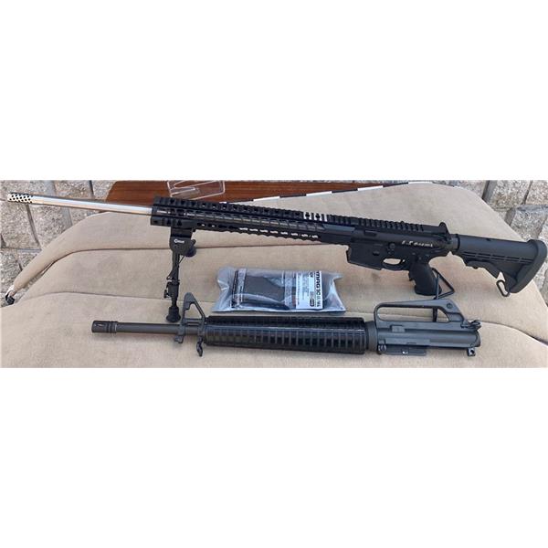 AR-15 Anderson Manufacturing Mfg. AM-15 - 6.5 Grendel w/ 24" SS bbl & extra Colt 5.56mm upper 24 inch " barrel