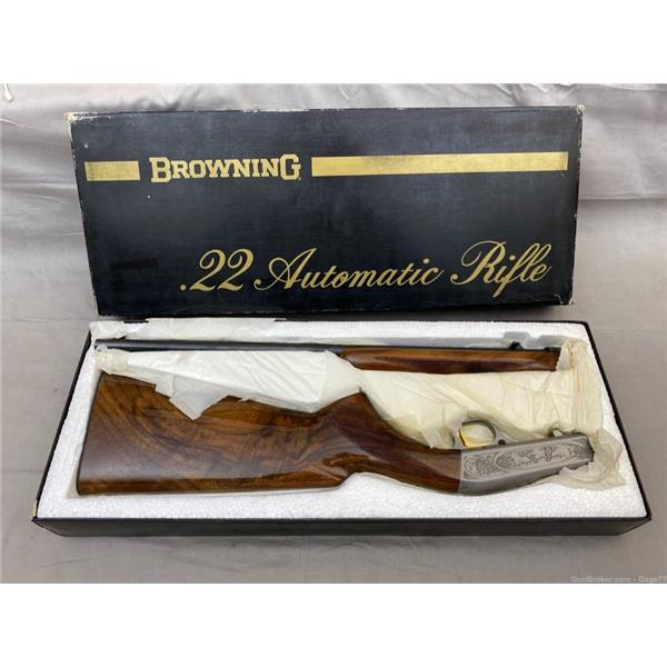 .22 LR Auto 22 1976 Browning Grade II SA22 Engraved Game Scenes 100% NIB