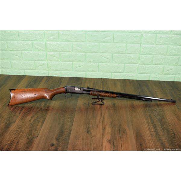 .22 LR Remington Model 12 Pump Rifle 22LR 24" M12 22 14RD Tube Mag Wood Blue NR Other Barrel Length"