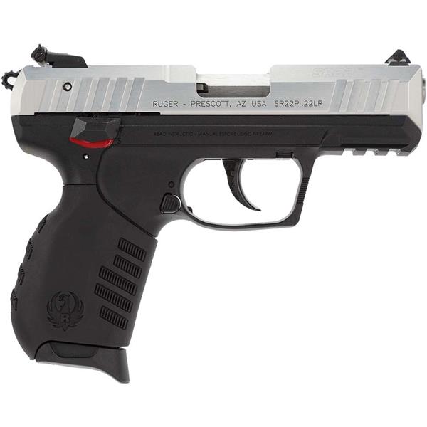 Ruger / Sturm, & Co. 3607 SR22 Standard 22 Long Rifle (LR) SA/DA 3.50" 10+1 Black Polymer 736676036073