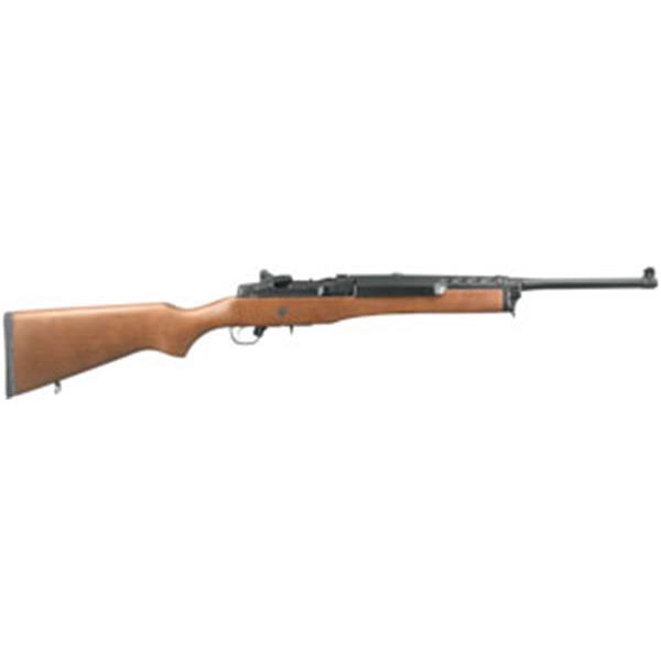 5801 Ruger Mini-14 Ranch SA 223 Remington/5.56 NATO 18.5" 5+1 Hardwood Stk Blue 736676058013