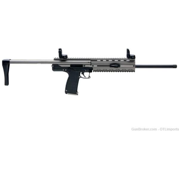 .22 WMR KelTec Kel-Tec CMR-30 Titanium 22 16.1" 30 Rd Semi Auto Rifle 640832006803 CMR-30-CK-TTNM 16 inch " barrel