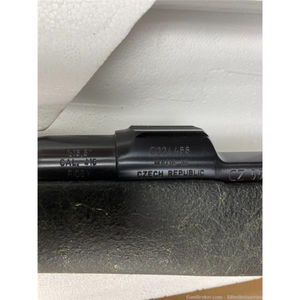 .416 Rigby CZ-USA NIB CZ 550 American Safari Magnum- 416 Synthetic Stock No Longer Made 25 inch " barrel 04712