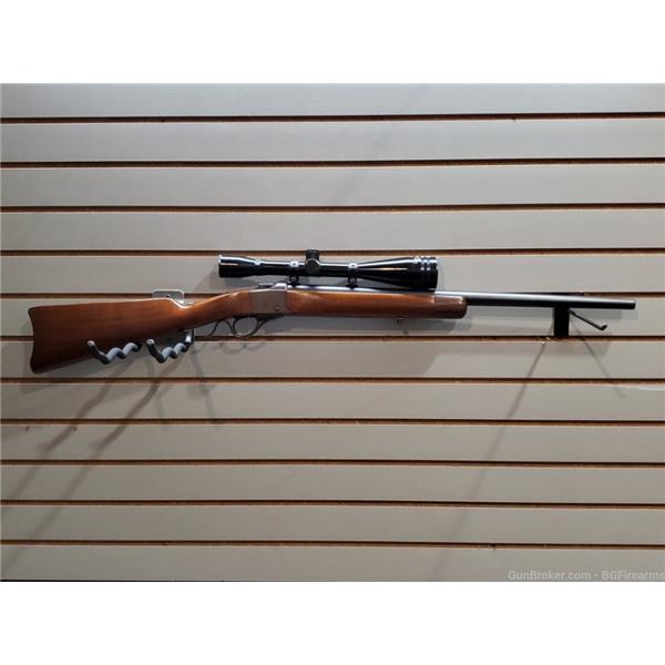 Ruger / Sturm, & Co. no. 3 w/ 24" McGowen barrel .17 Mach IV caliber w/scope $.01 173-230
