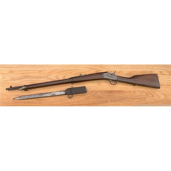Other Model REMINGTON ARMS CO. ROLLING BLOCK RIFLE W/ BAYONET 7MM NO CREST
