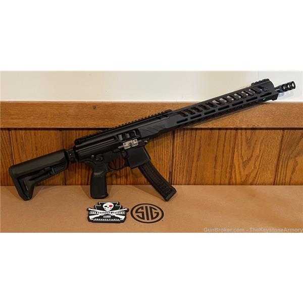 9mm Luger MPX Carbine SIG SAUER COMPETITION 9MM SEMI AUTO CARBINE NEW IN BOX 798681596201 RMPX-16B-9