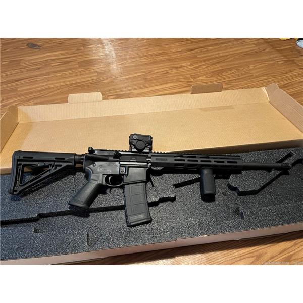 5.56mm NATO (.223 Rem.) AR-556 Ruger / Sturm, & Co. AR 556 16 in. barrel w/ Vortex Sparc, Magpul RVG grip, Stock inch "