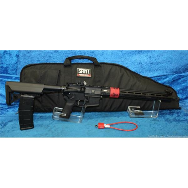 5.56mm NATO (.223 Rem.) Springfield Armory Saint Victor 5.56 Nato 1/8 16" W/ Mag And Case 16 inch " barrel