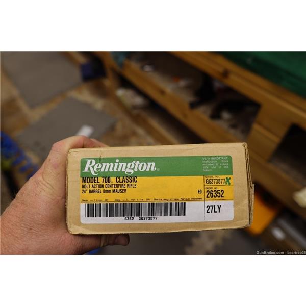 8x57 JRS (8mm Mauser) New in Box Old Stock Remington 700 Classic 8mm Mauser w/ 24" Barrel 24 inch " barrel