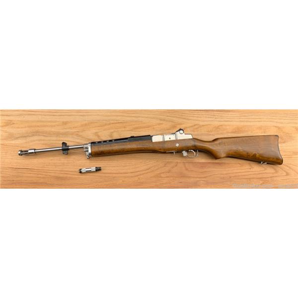 Other Model RARE STAINLESS RUGER MINI-14 RIFLE .223 CALIBER GREAT WOOD 20" BBL MINI 14
