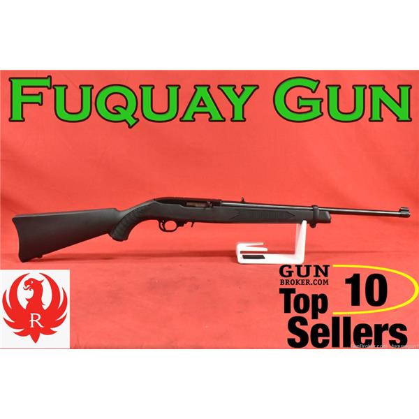 .22 LR Ruger / Sturm, & Co. 10/22 Carbine Black Synthetic .22LR 10+1 18.5"Bbl Semi-Auto Rifle T66571 Used No Box