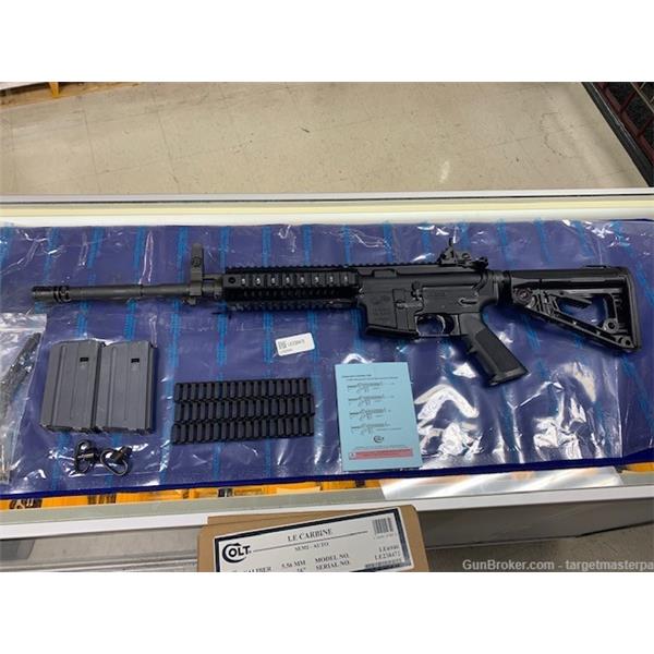 5.56mm NATO (.223 Rem.) Colt AR-15 LE6940 M4 5.56 AR15 - LE Serial Number Prefix (Pre 2013) 16 inch " barrel