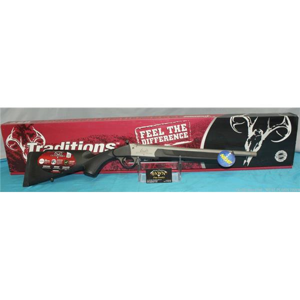 .300 AAC Blackout (7.62x35mm) Traditions NIB TRADTIONS OUTFITTER G2 SINGLE SHOT, 300BLK, 16.5" THRD BRL, CR301120T 040589026473 G-I-15045 (EB) 16 inch " barrel