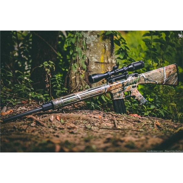 Remington R-15 AR - 30 W/ 8 boxes ammo Pentax Gameseeker Scope 22 inch " barrel