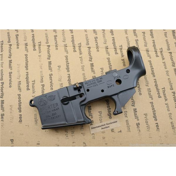 5.56mm NATO PREBAN Colt AR-15 Lower Receiver FULL FENCE MILSPEC PIN MA CT OK PRE-BAN SP1 Retro AR15 Match HBAR A2