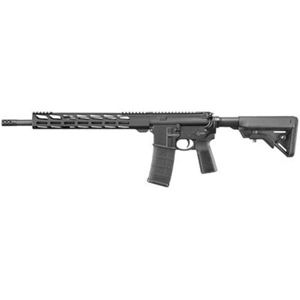 5.56 NATO Ruger, AR-556, Semi-Automatic, 223 Rem/556NATO, 16.1" Barrel, Black Finish, 13.5" Free Float MLOK Handguard, B5 Bravo Stock, Type P23 Grip, 30+1 Round, 1 Magazine 736676085422