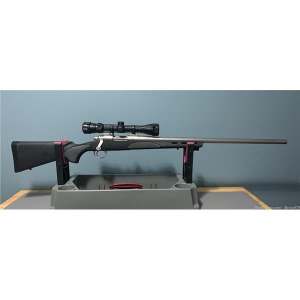 .223 Rem. Remington 700 VSF Fluted Stainless Varmint .223, Synthetic, Vortex 4x12x40 26 inch " barrel