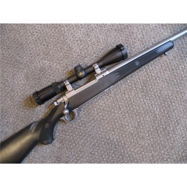 .338 Win. Mag. Ruger / Sturm, & Co. M77 Hawkeye Stainless Steel Win Mag + Nikon EXCELLENT 24 inch " barrel