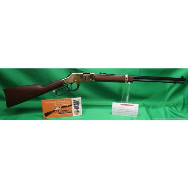 .22 WMR Henry Repeating Arms H004M Golden Boy 22mag 22 Magnum PENNY START no reserve 20 inch " barrel