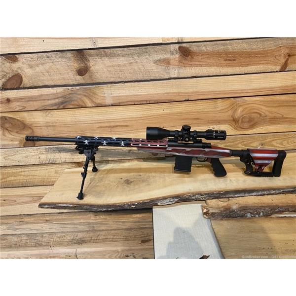 M1500 APC American Flag HOWA USA FLAG 6.5CR PKG CERAKOTE US SCOPE 6.5 Creedmoor 682146388121 24 inch " barrel LSI HCRA72507USK