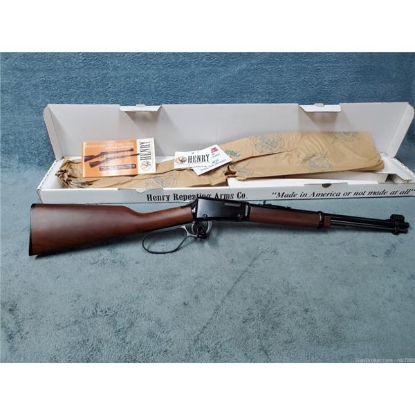 .22 LR Lever Rifle Henry Repeating Arms 22lr Action Carbine Large Loop 16 Inch Barrel