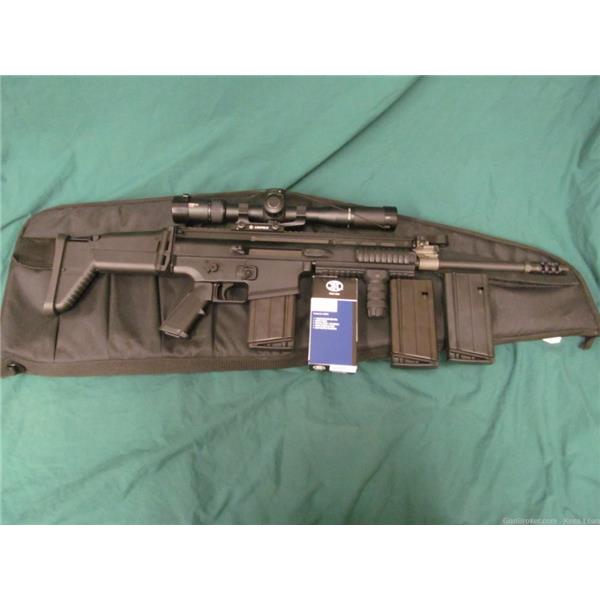 .308 Win. FN America / Herstal Spectacular Scar 17s 7.62x51mm w/ extra mags and case NO SCOPE!!!!