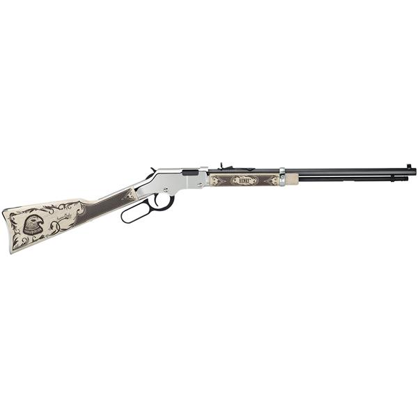 Henry Repeating Arms H004AE Golden Boy Silver American Eagle 22 Short,Long,LR 16 LR/21 Sho 619835016249